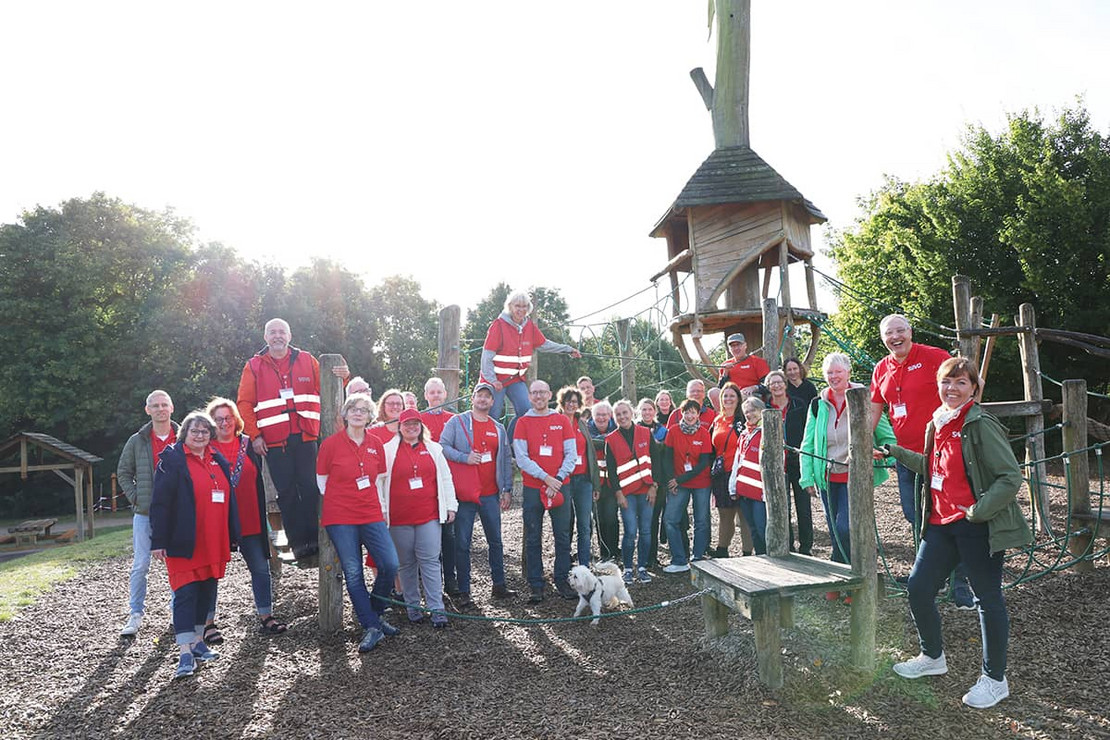 Das Team vom SoVD-Schleswig-Holstein: Haupt- und Ehrenamt vereint