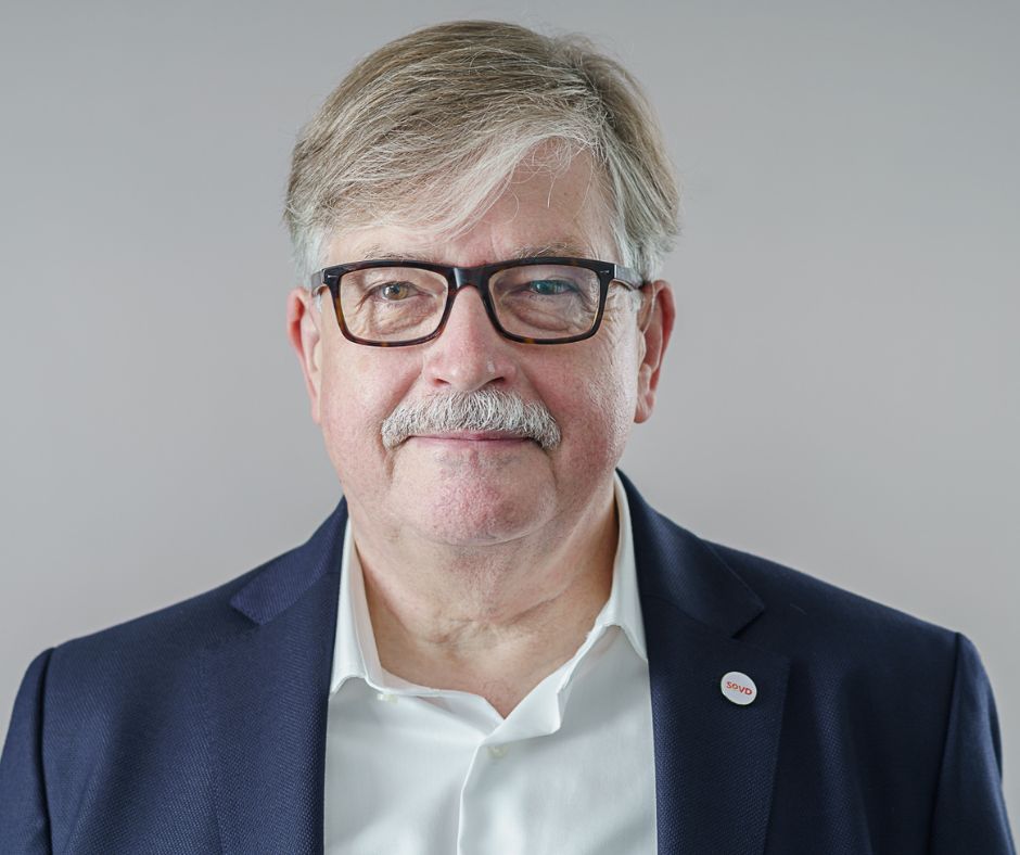 Alfred Bornhalm (SoVD Schleswig-Holstein) wehrt sich gegen die Pläne der Landesregierung